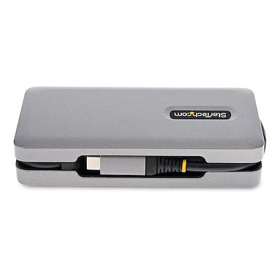 StarTech DKT31CDHPD3 USB-C multiport adapter angled product image