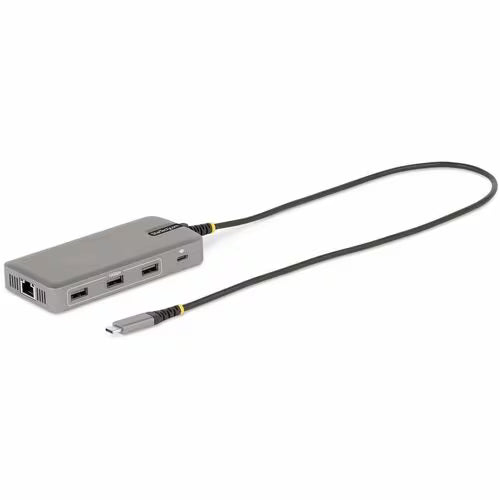 StarTech USB-C Triple-Monitor Multiport Adapter with HDMI, DisplayPort, Ethernet and 100W Power Delivery