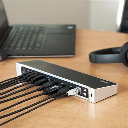 StarTech Triple Monitor USB 3.0 Docking Station for Laptops