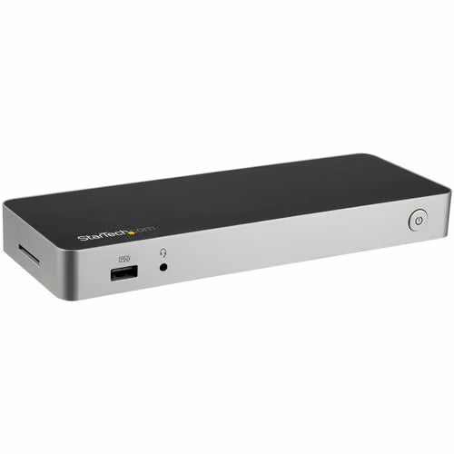 StarTech USB-C Dual Monitor Docking Station with HDMI, DisplayPort and 60W PD