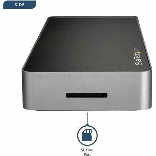 StarTech USB-C Dual Monitor Docking Station with HDMI, DisplayPort and 60W PD