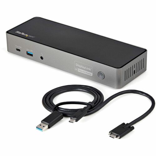 StarTech Hybrid USB-C and USB-A Triple Monitor Docking Station with 85W Power Delivery