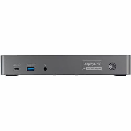 StarTech Hybrid USB-C and USB-A Triple Monitor Docking Station with 85W Power Delivery