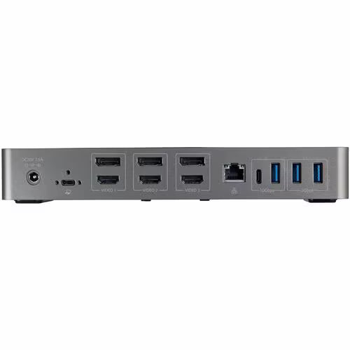 StarTech Hybrid USB-C and USB-A Triple Monitor Docking Station with 85W Power Delivery