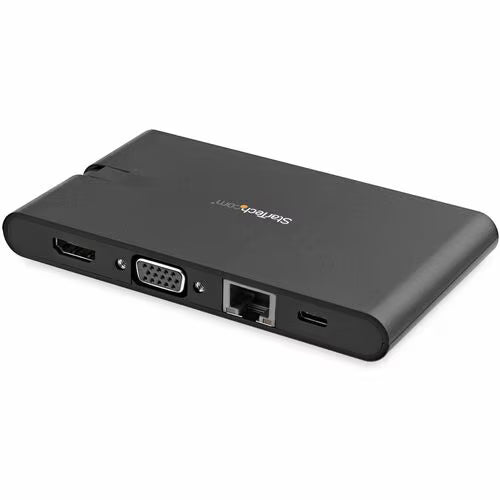 StarTech USB-C Docking Station with HDMI, VGA, Ethernet, SD Card Reader and 85W Power Delivery