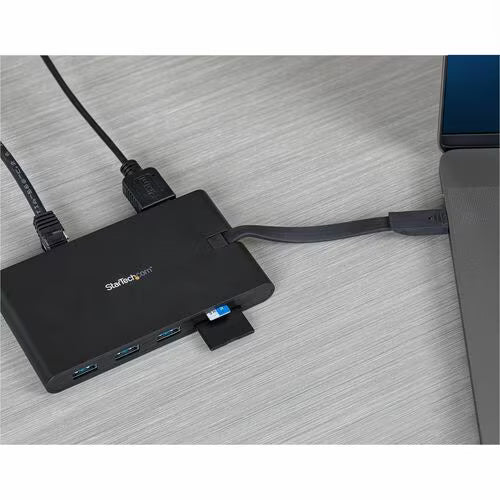 StarTech USB-C Docking Station with HDMI, VGA, Ethernet, SD Card Reader and 85W Power Delivery