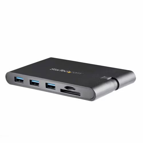 StarTech USB-C Docking Station with HDMI, VGA, Ethernet, SD Card Reader and 85W Power Delivery