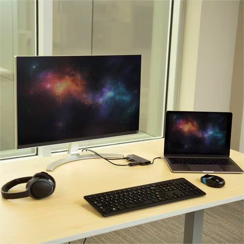 StarTech USB-C Docking Station with HDMI, Ethernet, SD Card Reader and 60W Power Delivery