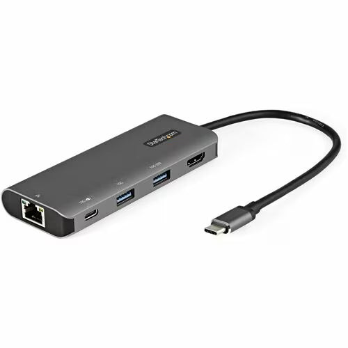StarTech USB-C Multiport Adapter with HDMI, Ethernet and 100W Power Delivery